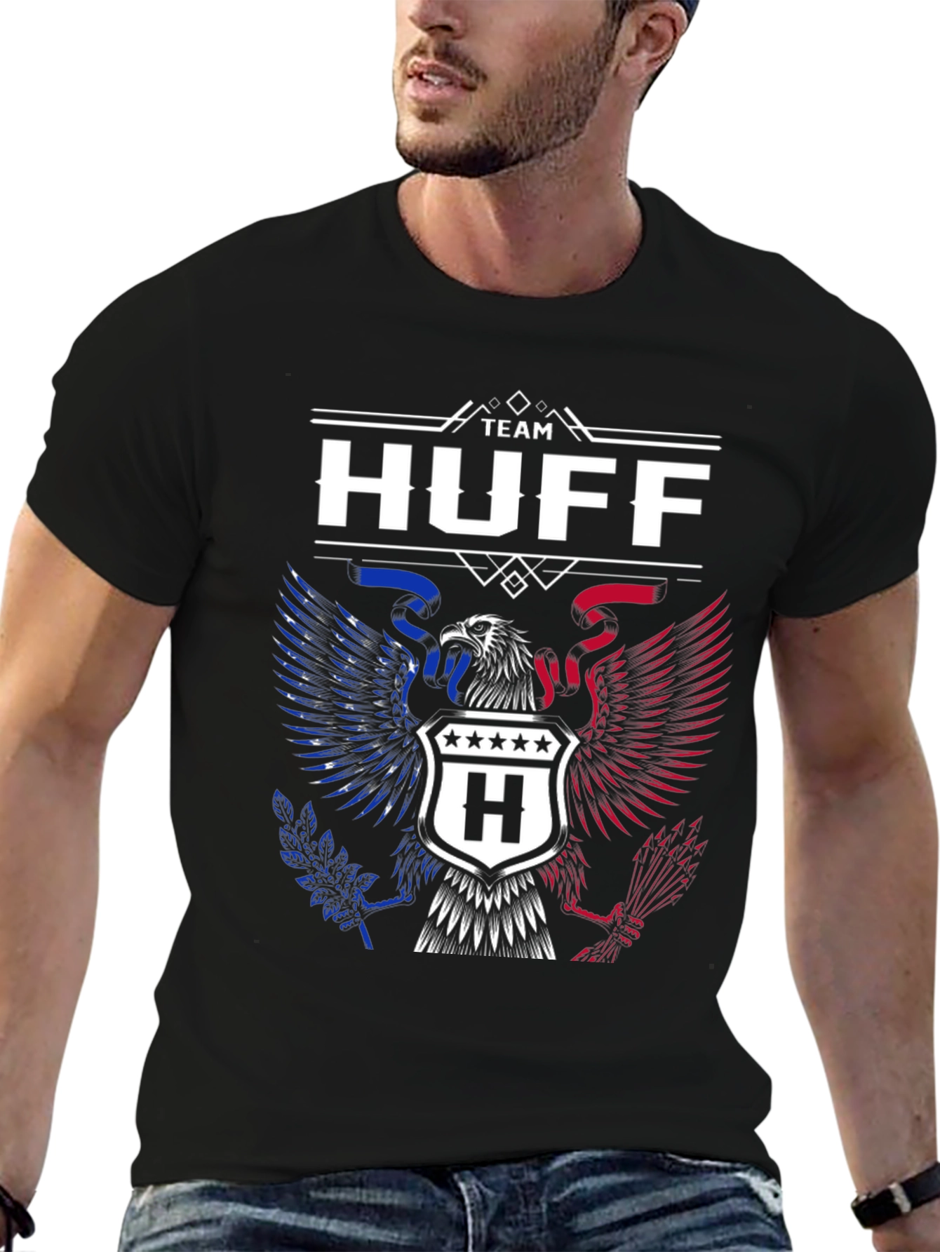 Team Huff Patriotic Eagle T-Shirt