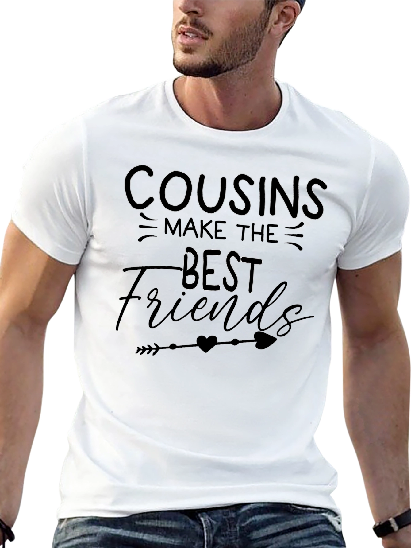 Cousins Make The Best Friends Graphic Tee
