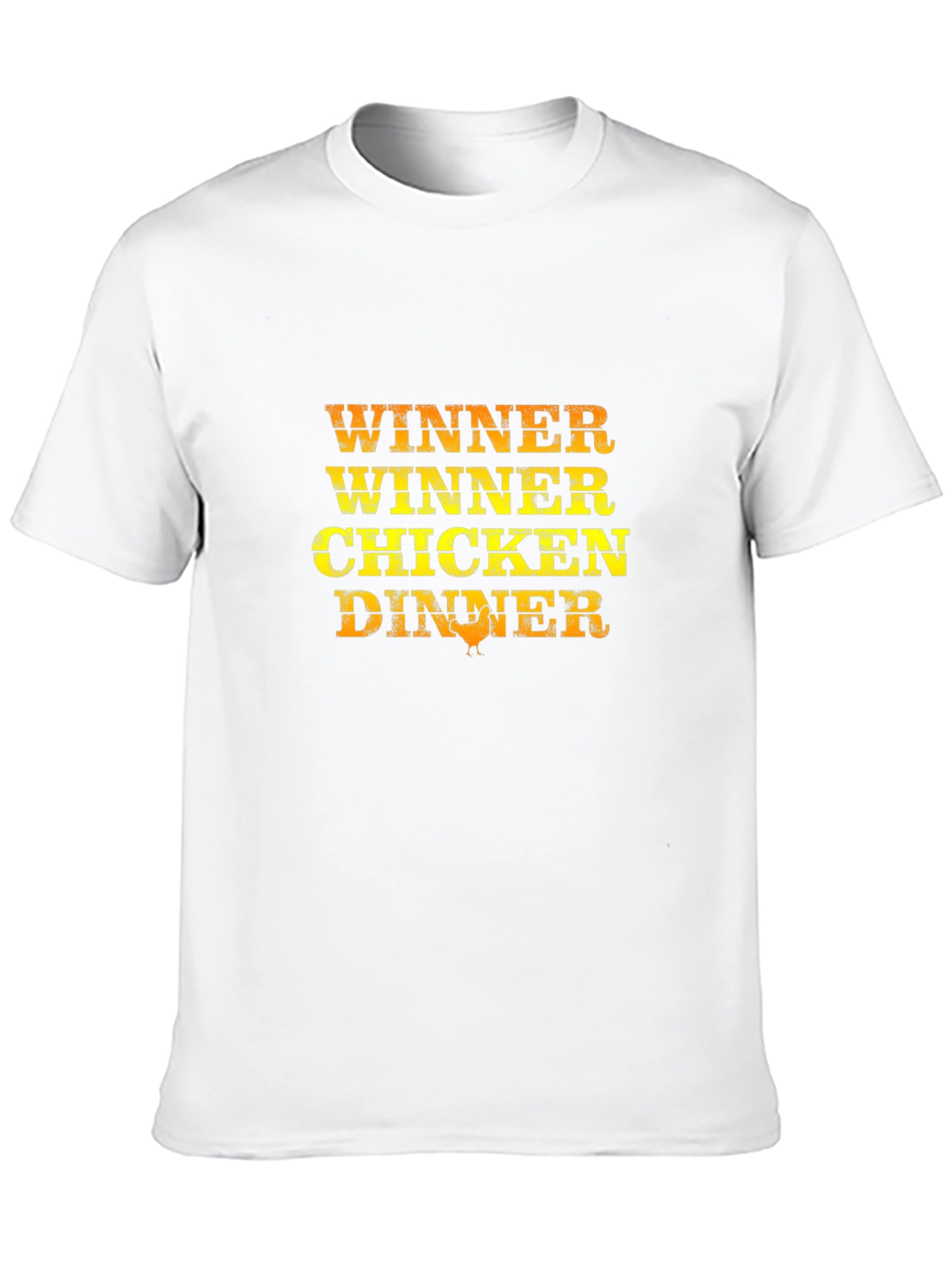 Winner Winner Chicken Dinner Black T-Shirt