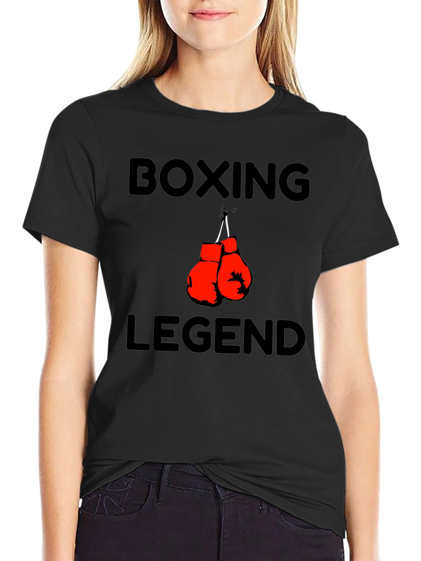 Boxing Legend Black T-Shirt