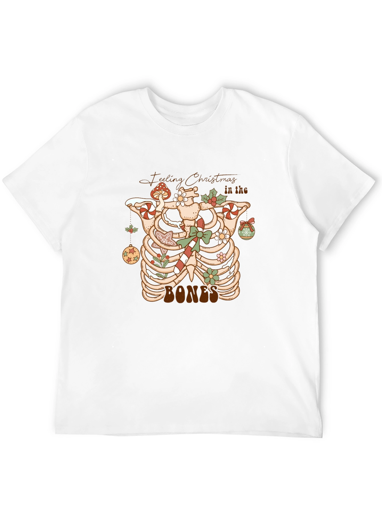 Feeling Christmas in the Bones Graphic Tee