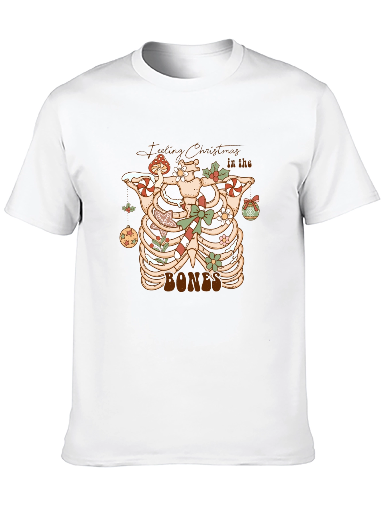 Feeling Christmas in the Bones Graphic Tee
