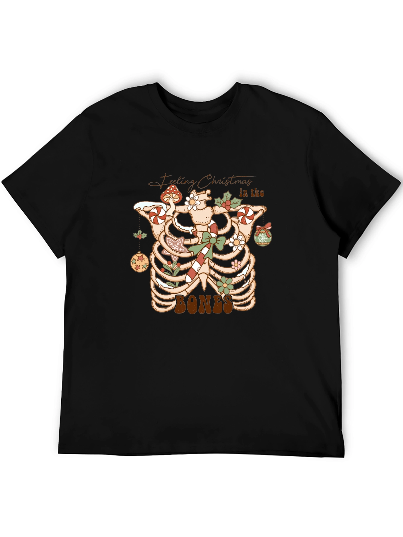 Feeling Christmas in the Bones Graphic Tee