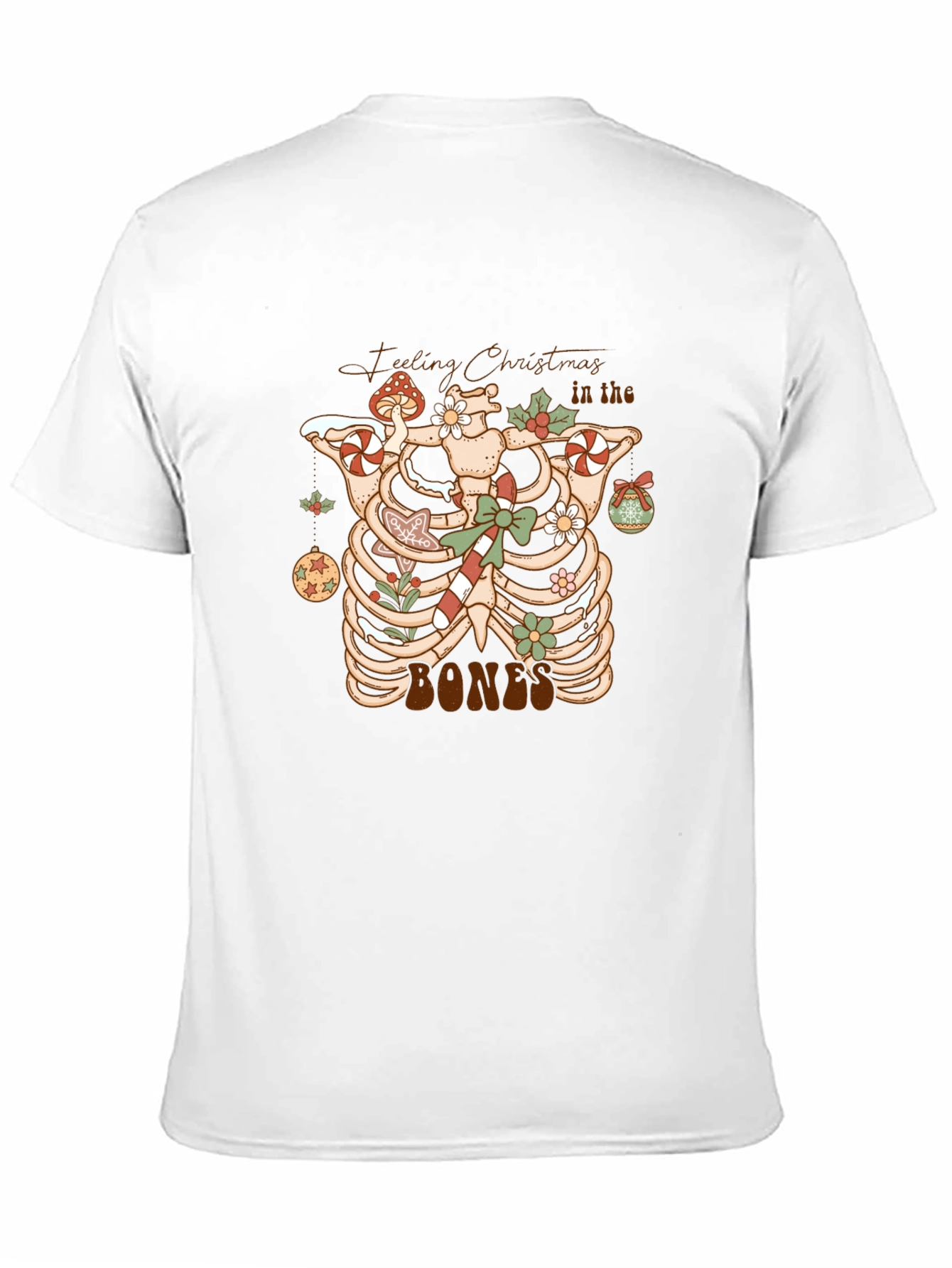 Feeling Christmas in the Bones Graphic Tee