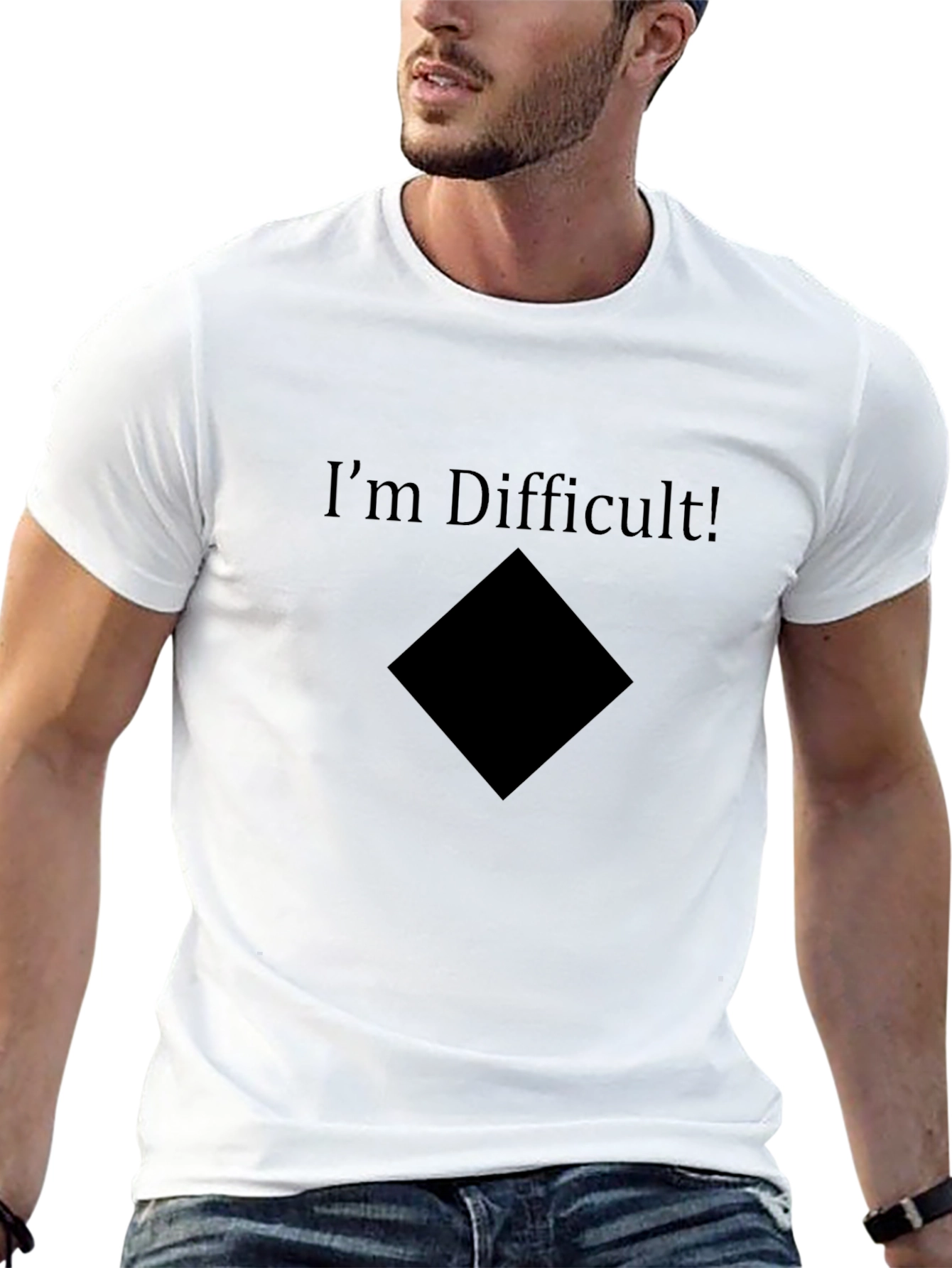 Difficult Black Diamond T-Shirt