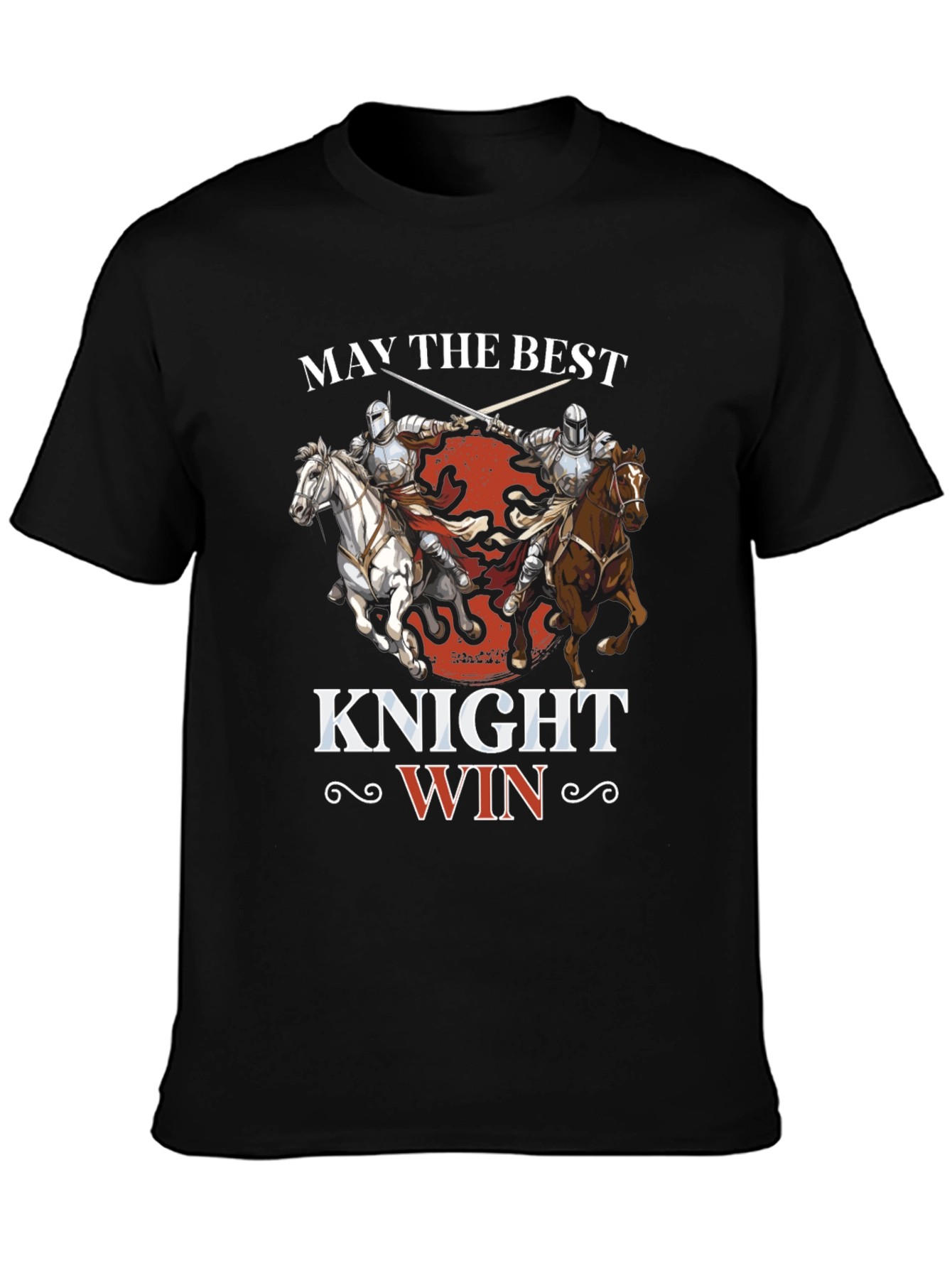 Knight Duel T-Shirt - May the Best Knight Win!