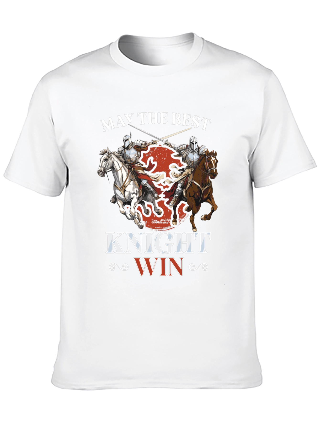 Knight Duel T-Shirt - May the Best Knight Win!