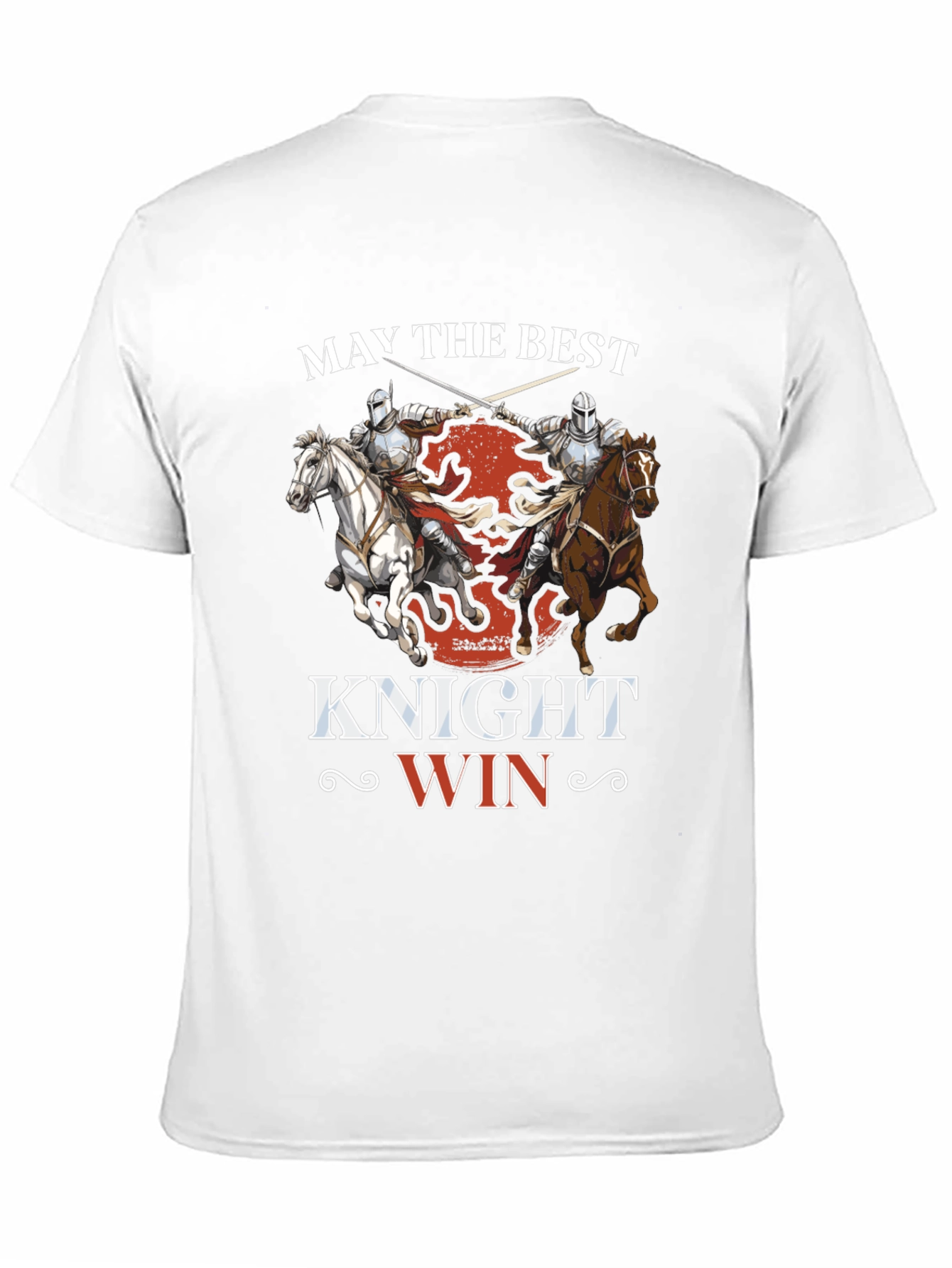 Knight Duel T-Shirt - May the Best Knight Win!
