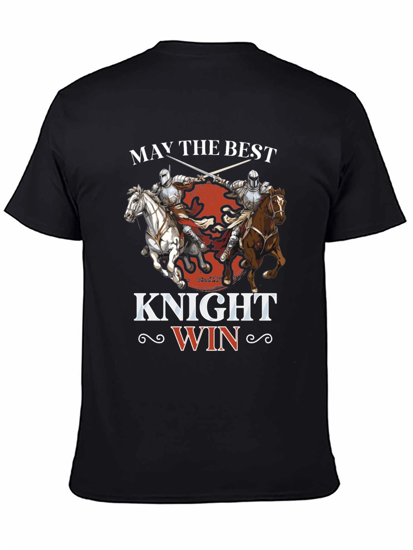 Knight Duel T-Shirt - May the Best Knight Win!