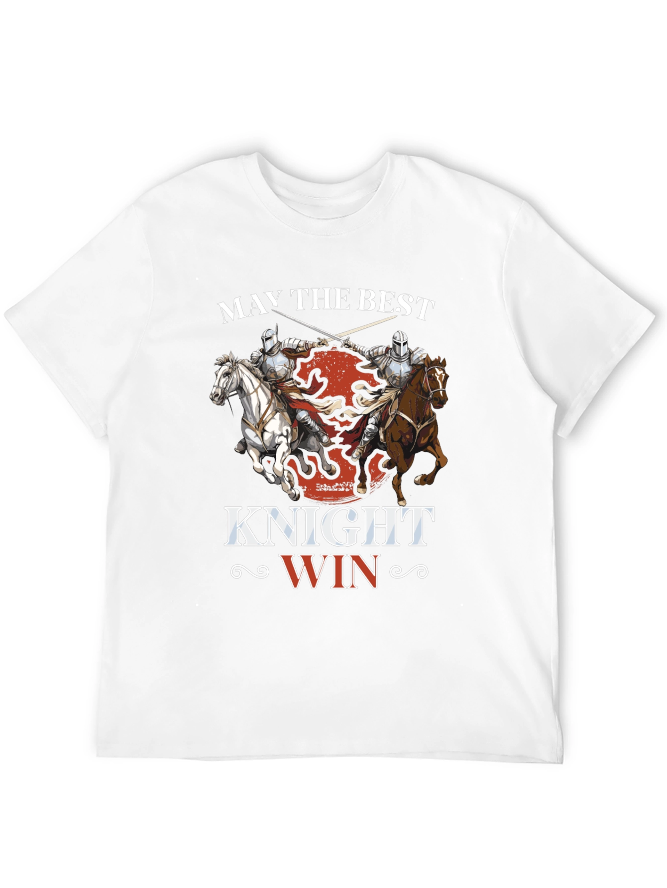 Knight Duel T-Shirt - May the Best Knight Win!