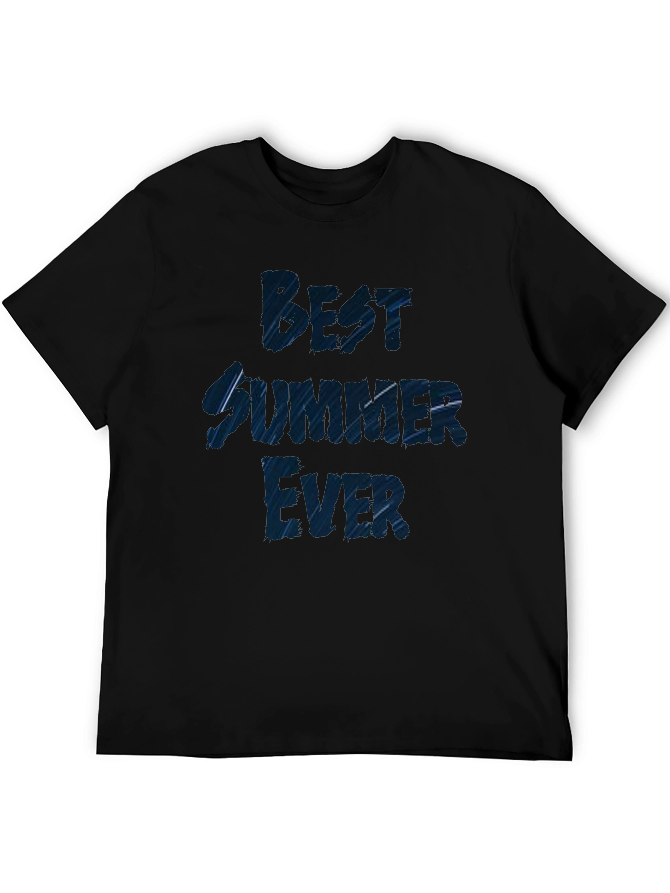 Best Summer Ever Mens Black T-Shirt