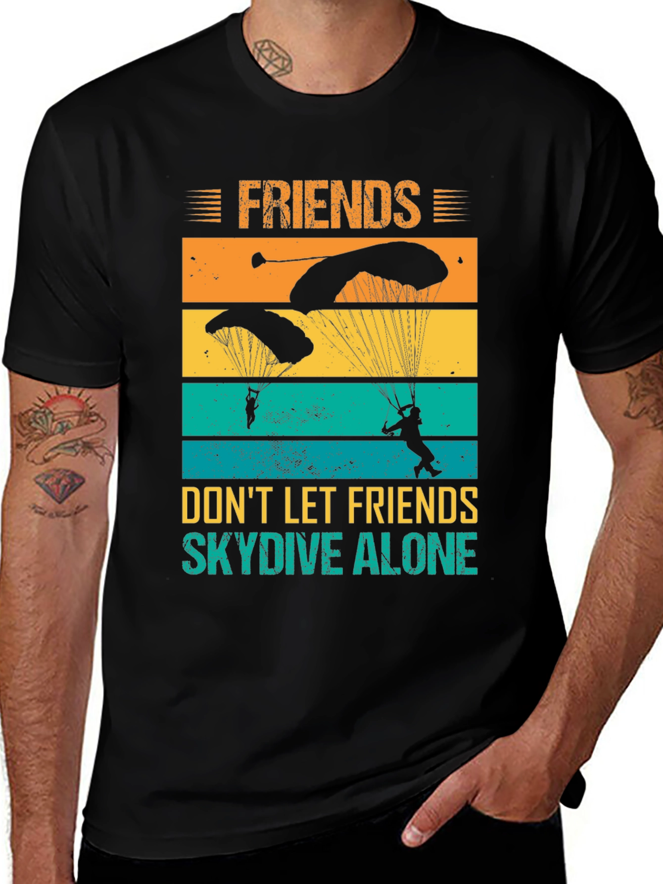 Friends Dont Let Friends Skydive Alone T-Shirt