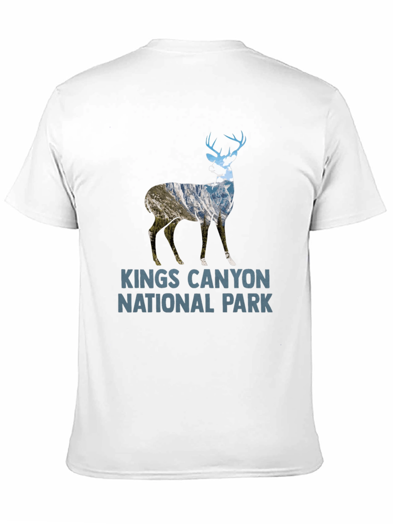 Kings Canyon National Park Deer Graphic T-Shirt
