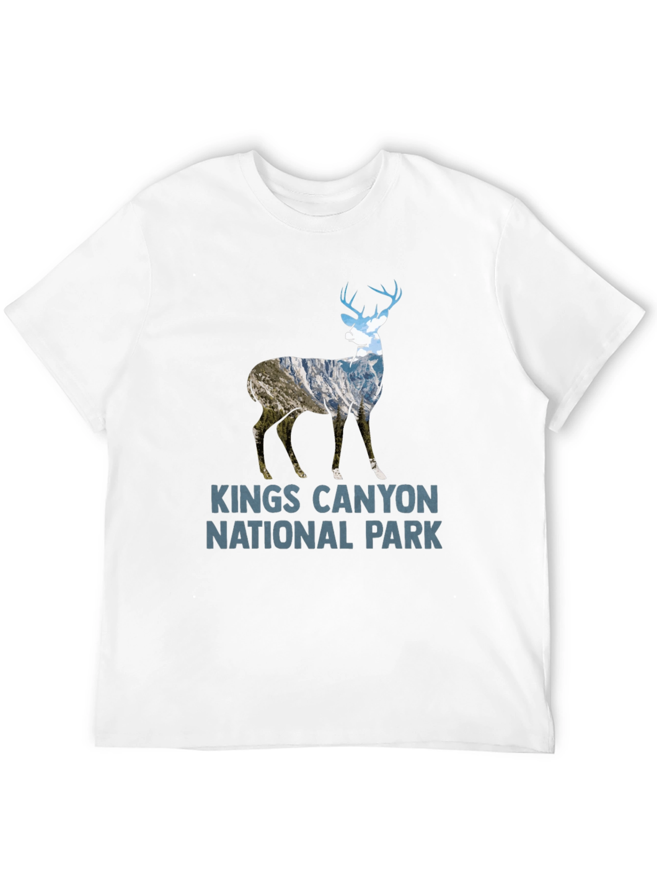Kings Canyon National Park Deer Graphic T-Shirt