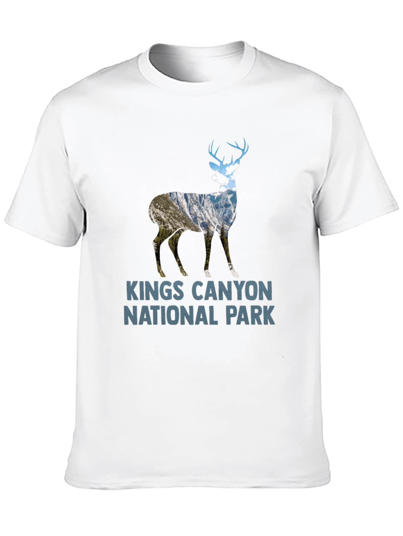 Kings Canyon National Park Deer Graphic T-Shirt