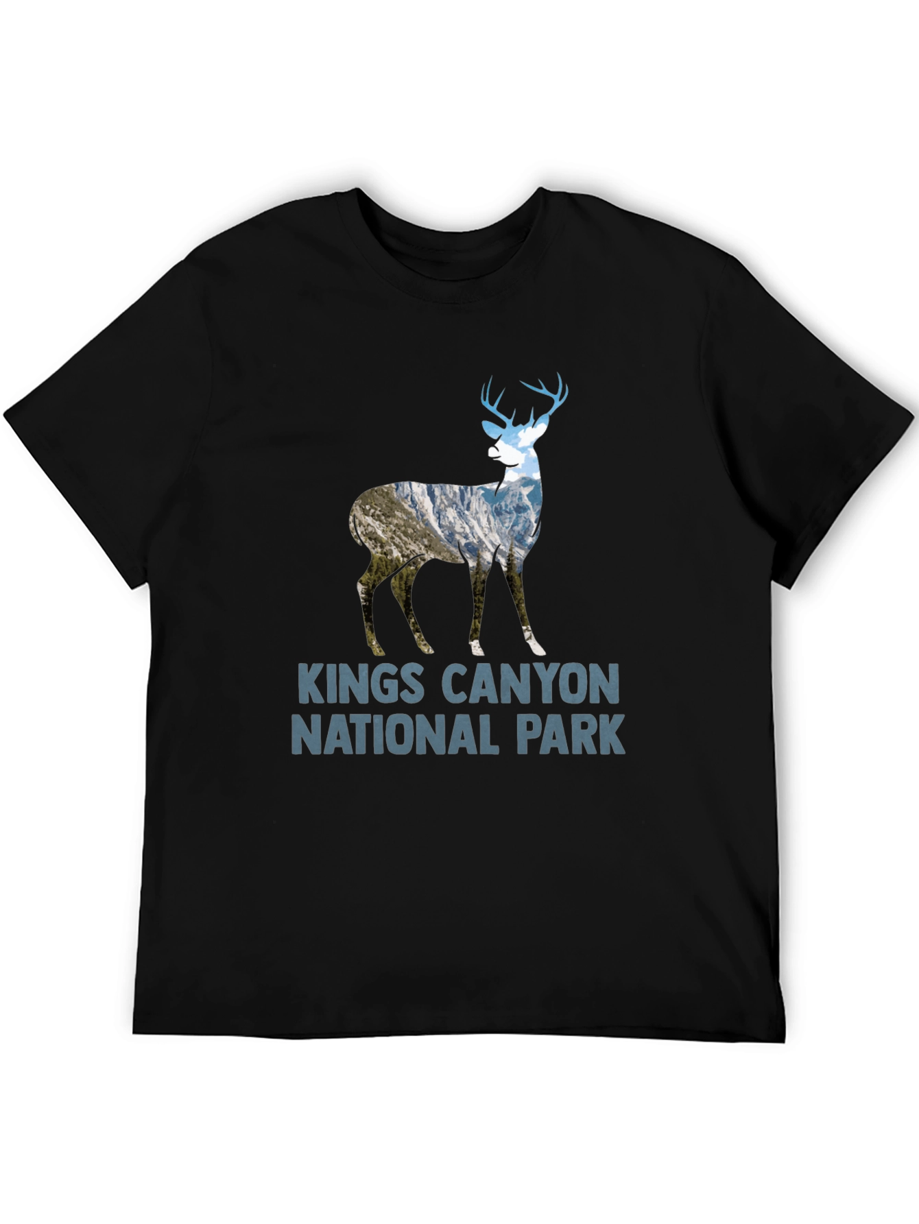 Kings Canyon National Park Deer Graphic T-Shirt