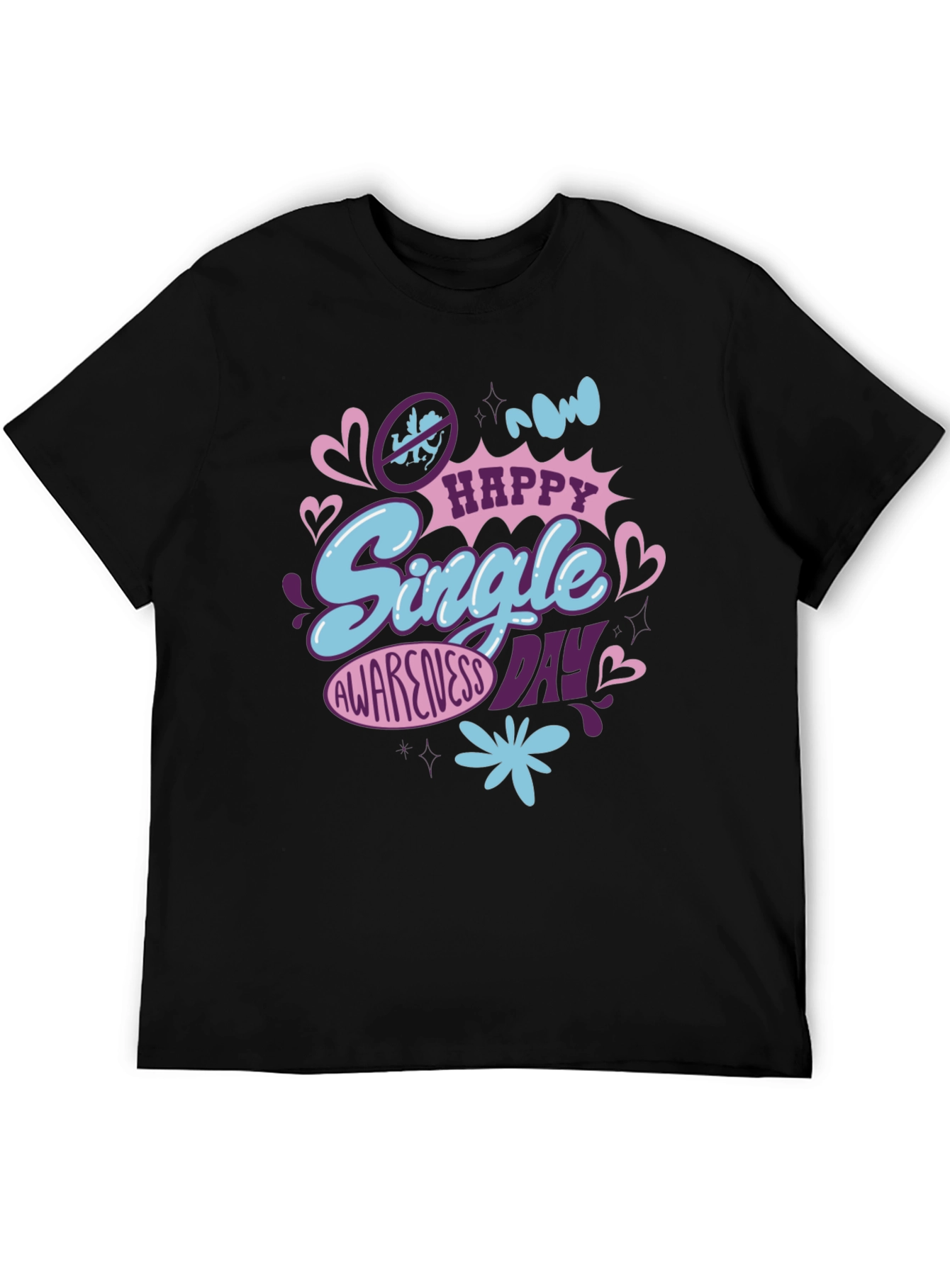 Happy Single Awareness Day Graphic Tee