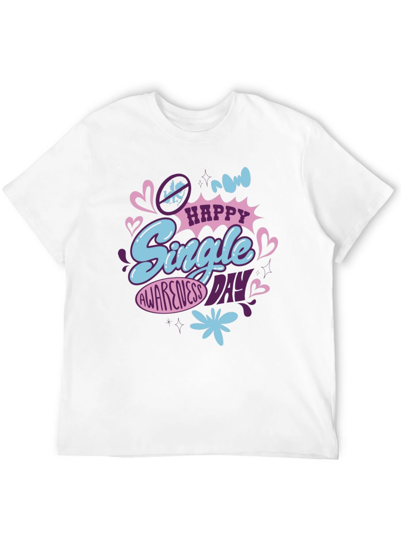 Happy Single Awareness Day Graphic Tee