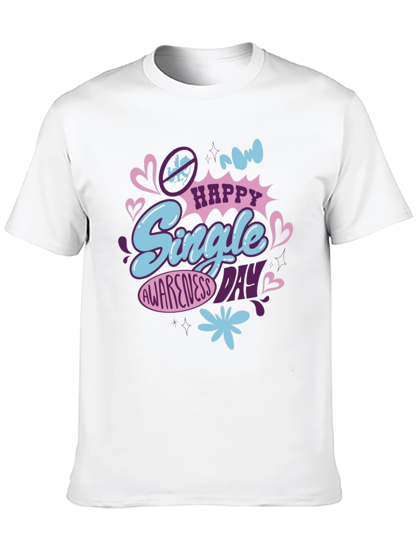 Happy Single Awareness Day Graphic Tee