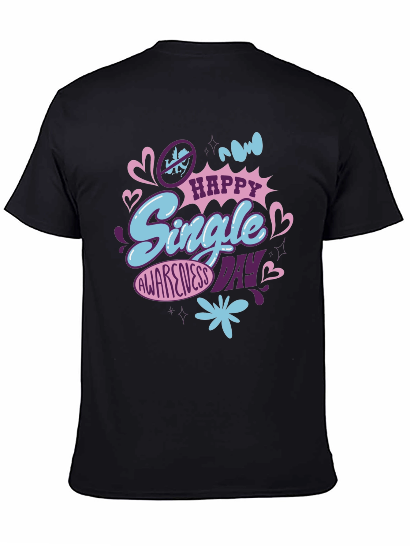 Happy Single Awareness Day Graphic Tee