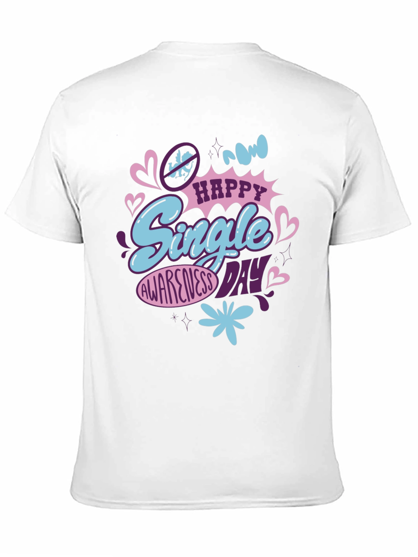 Happy Single Awareness Day Graphic Tee