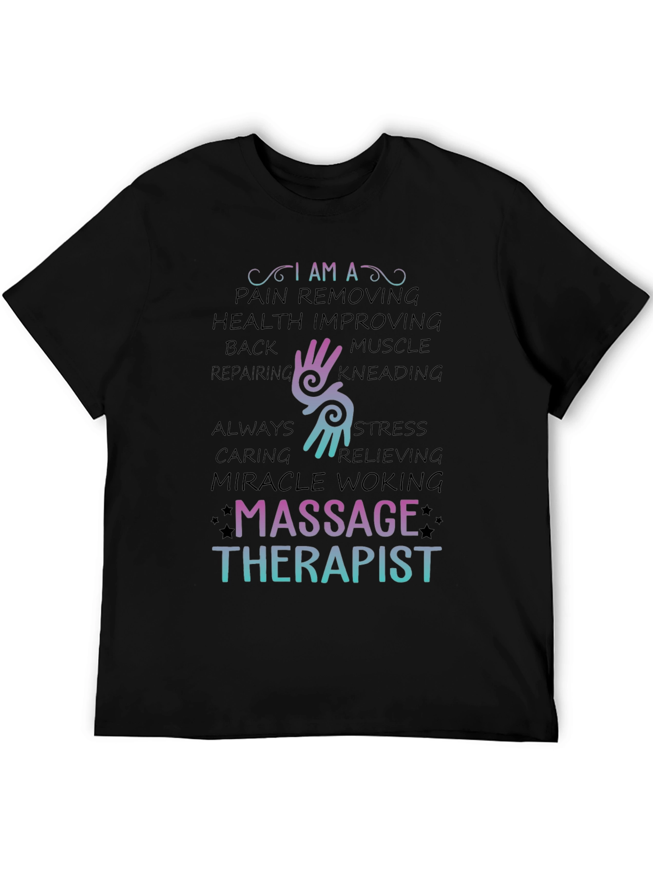Massage Therapist T-Shirt - Pain Relief & Health