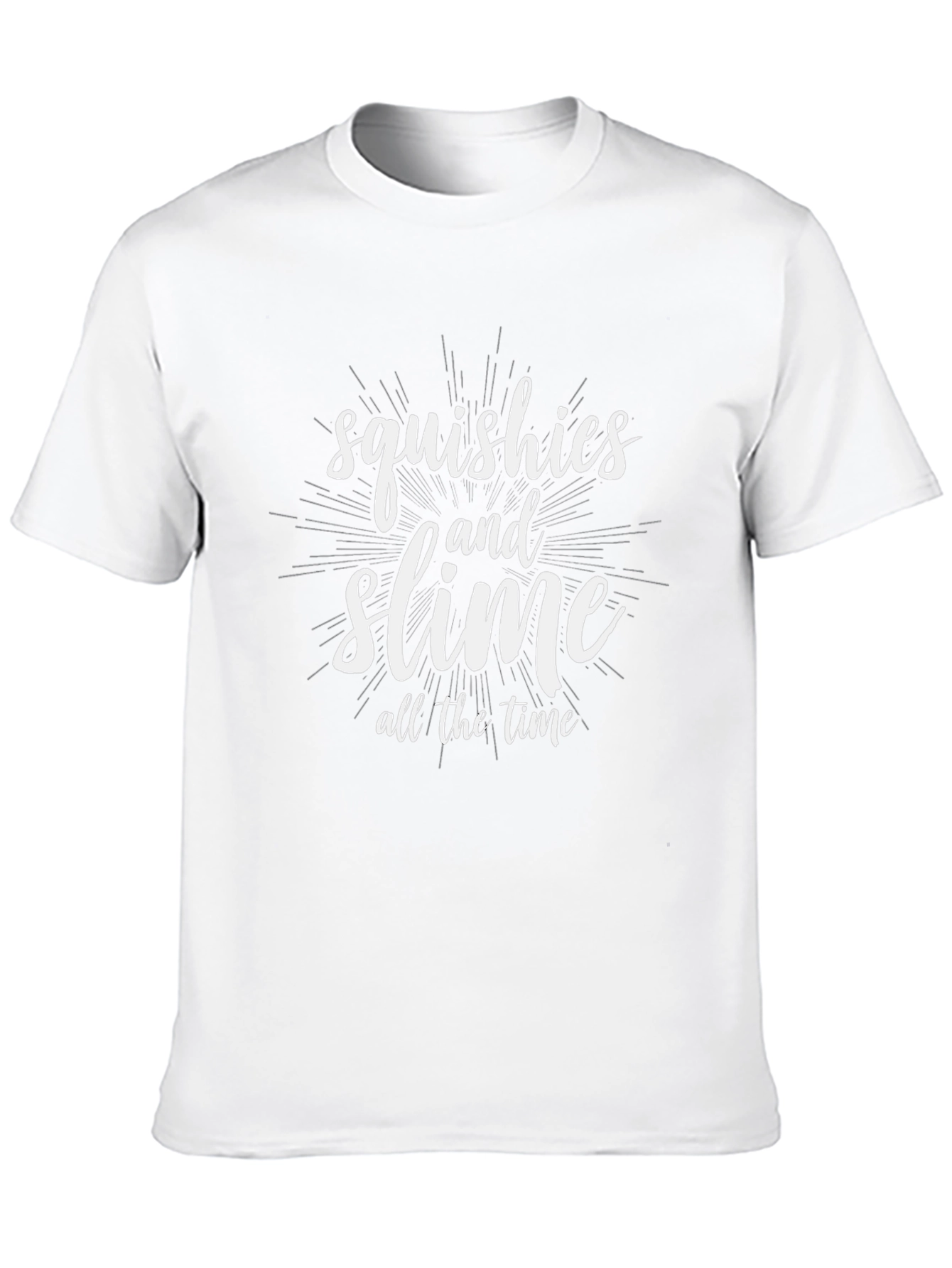 Squishies and Slime Graphic Tee - Black Cotton Shirt
