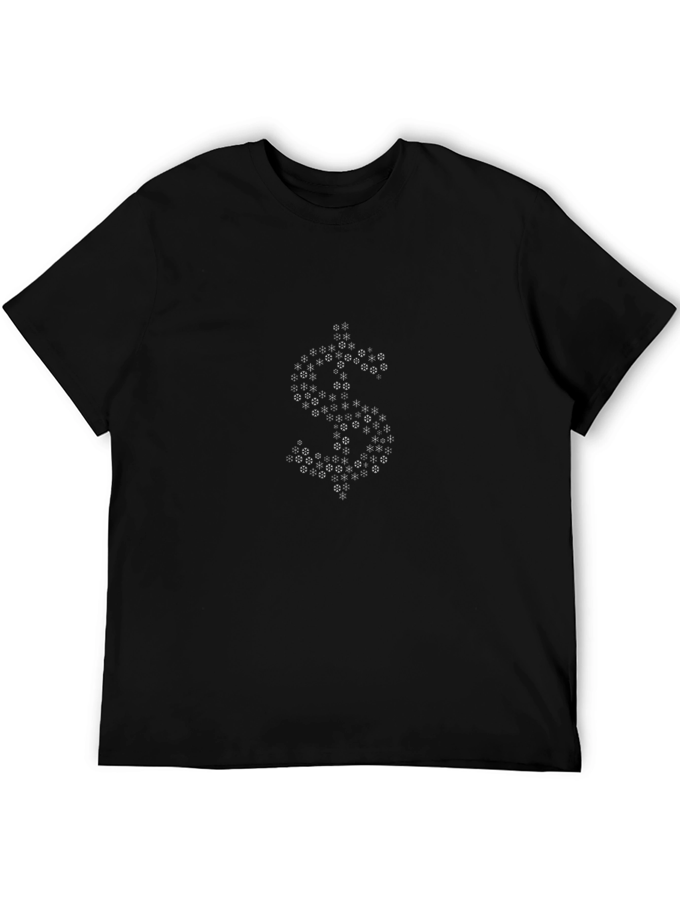 Dollar Sign Hexagon Pattern T-Shirt