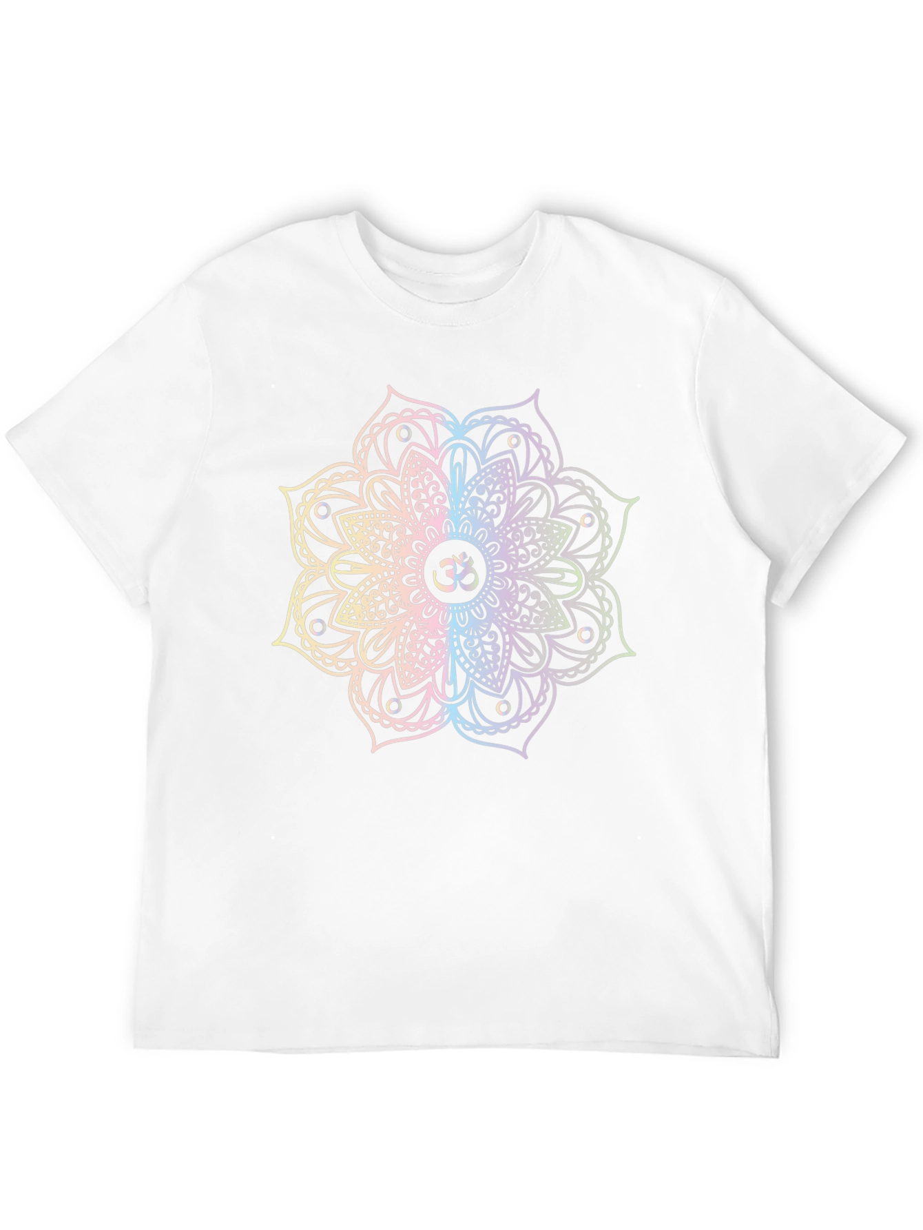 Om Mandala T-Shirt - Spiritual Geometric Design