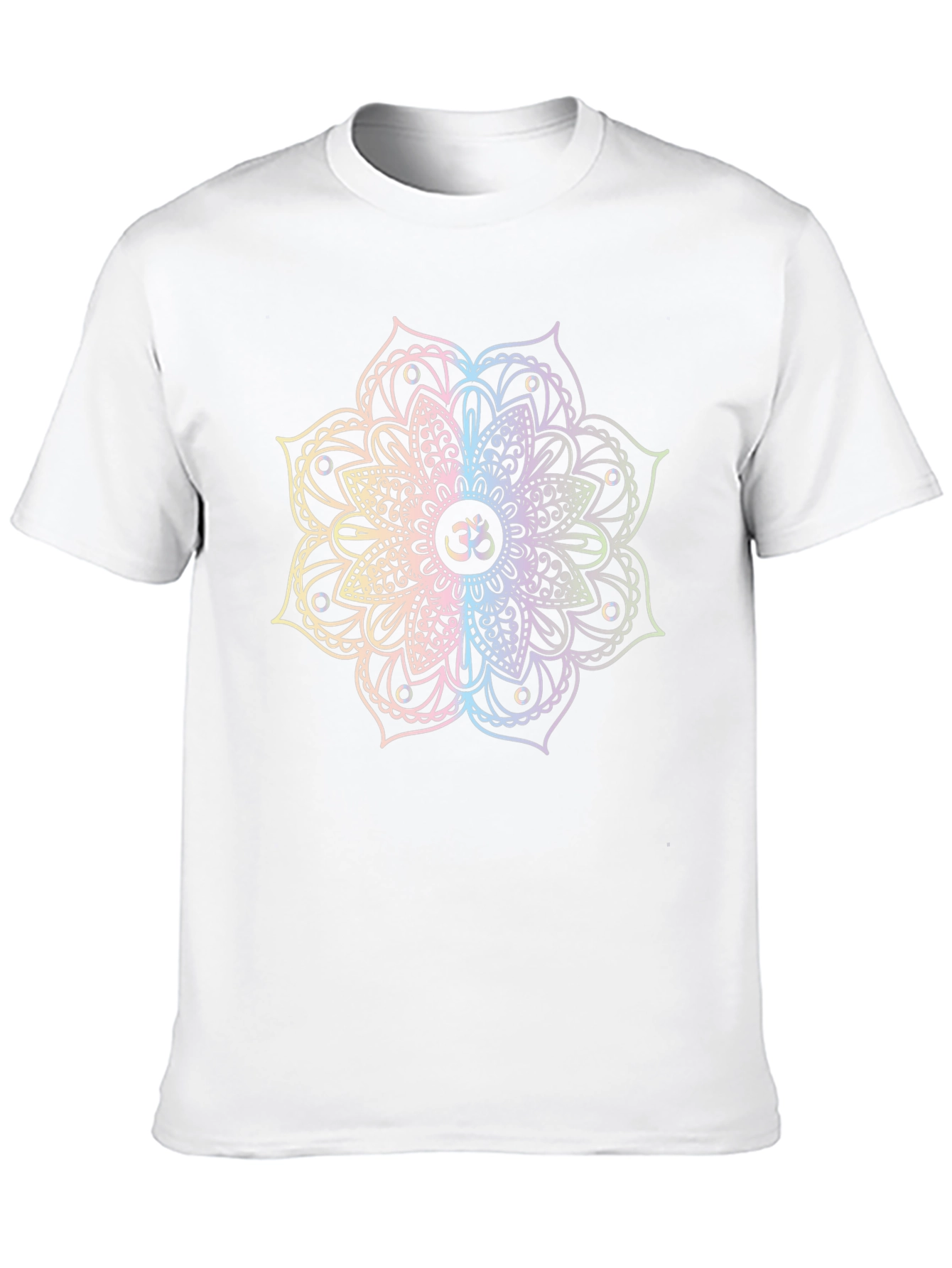 Om Mandala T-Shirt - Spiritual Geometric Design