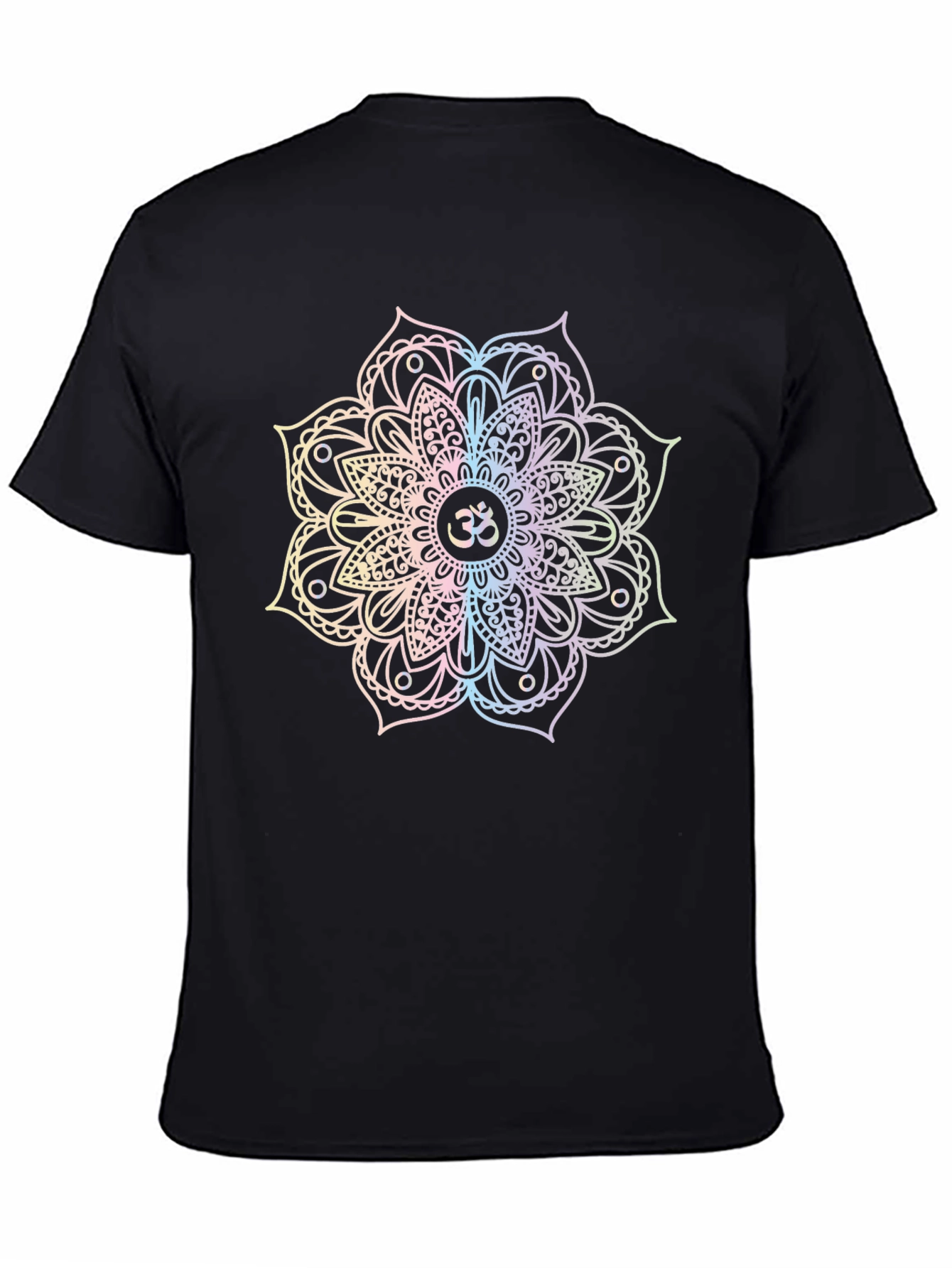 Om Mandala T-Shirt - Spiritual Geometric Design