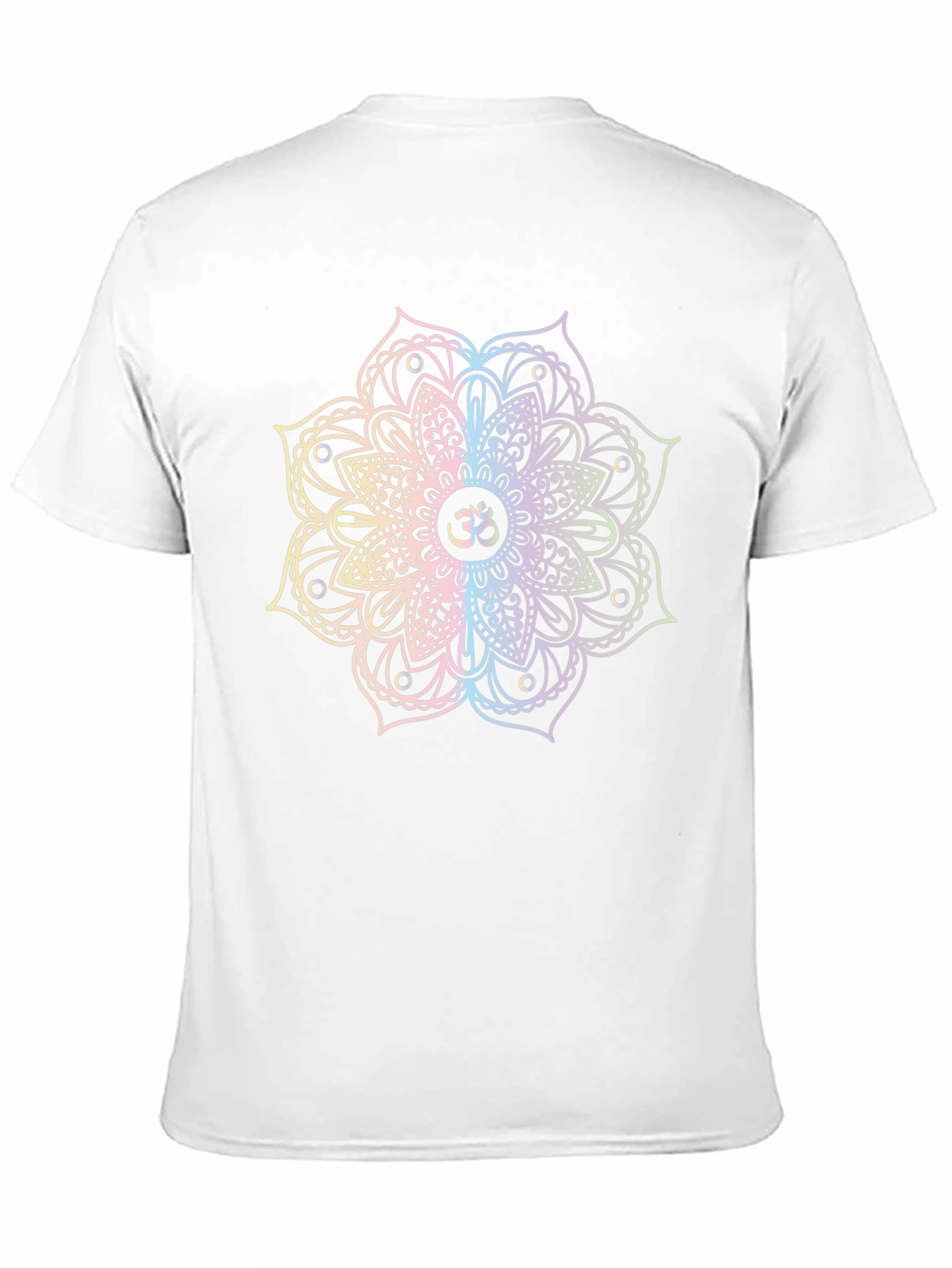 Om Mandala T-Shirt - Spiritual Geometric Design