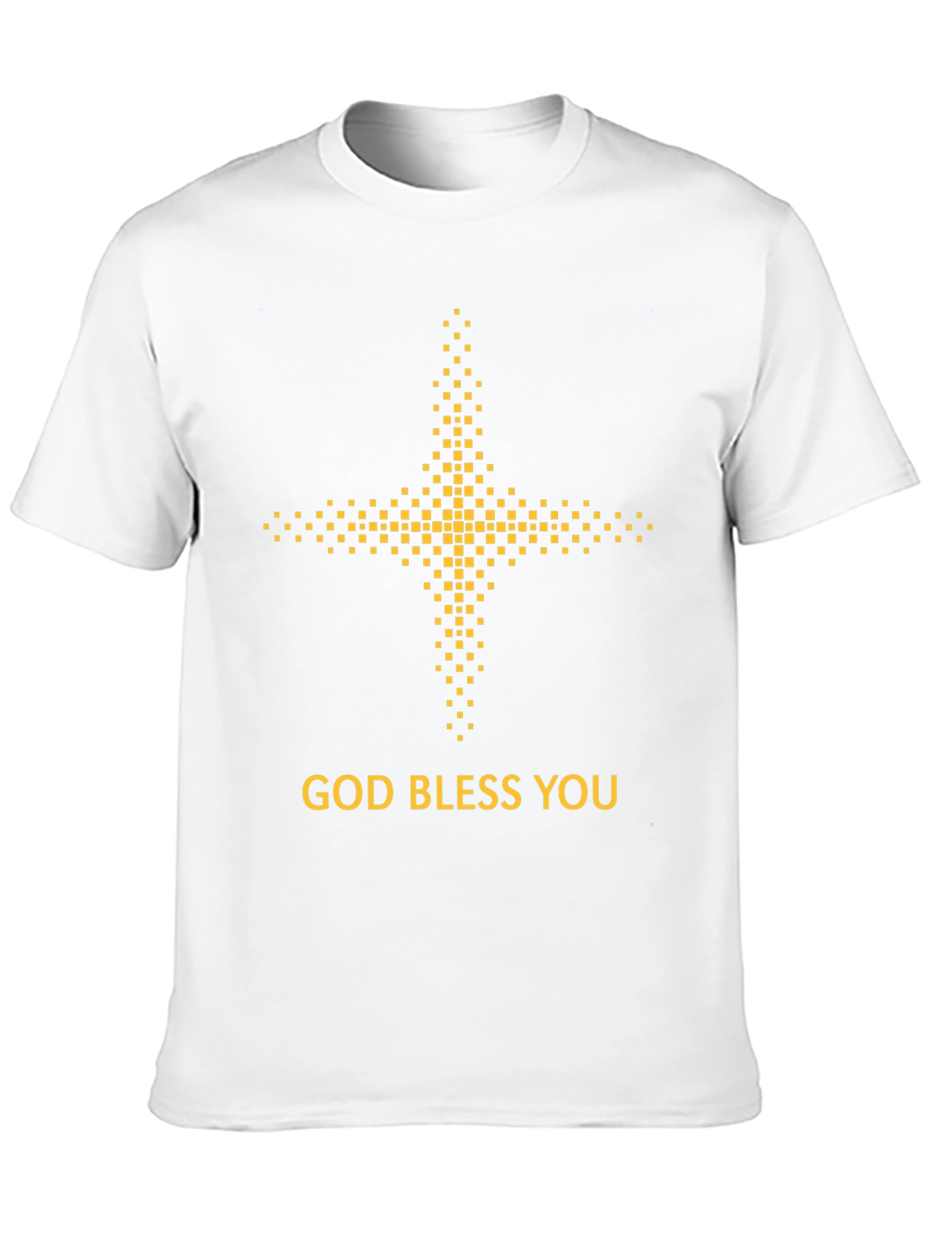 God Bless You Graphic Tee - Black