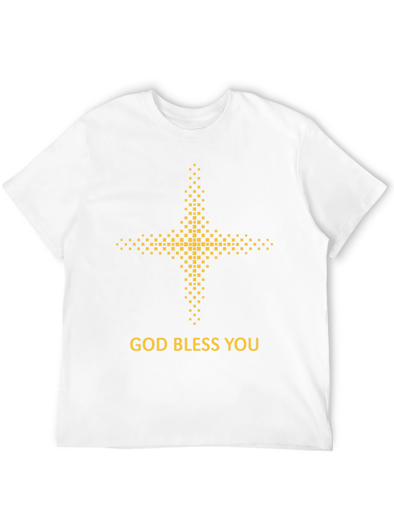 God Bless You Graphic Tee - Black