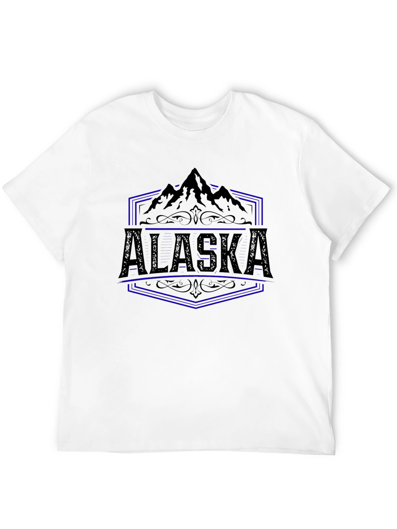 Alaska Mountain Graphic T-Shirt