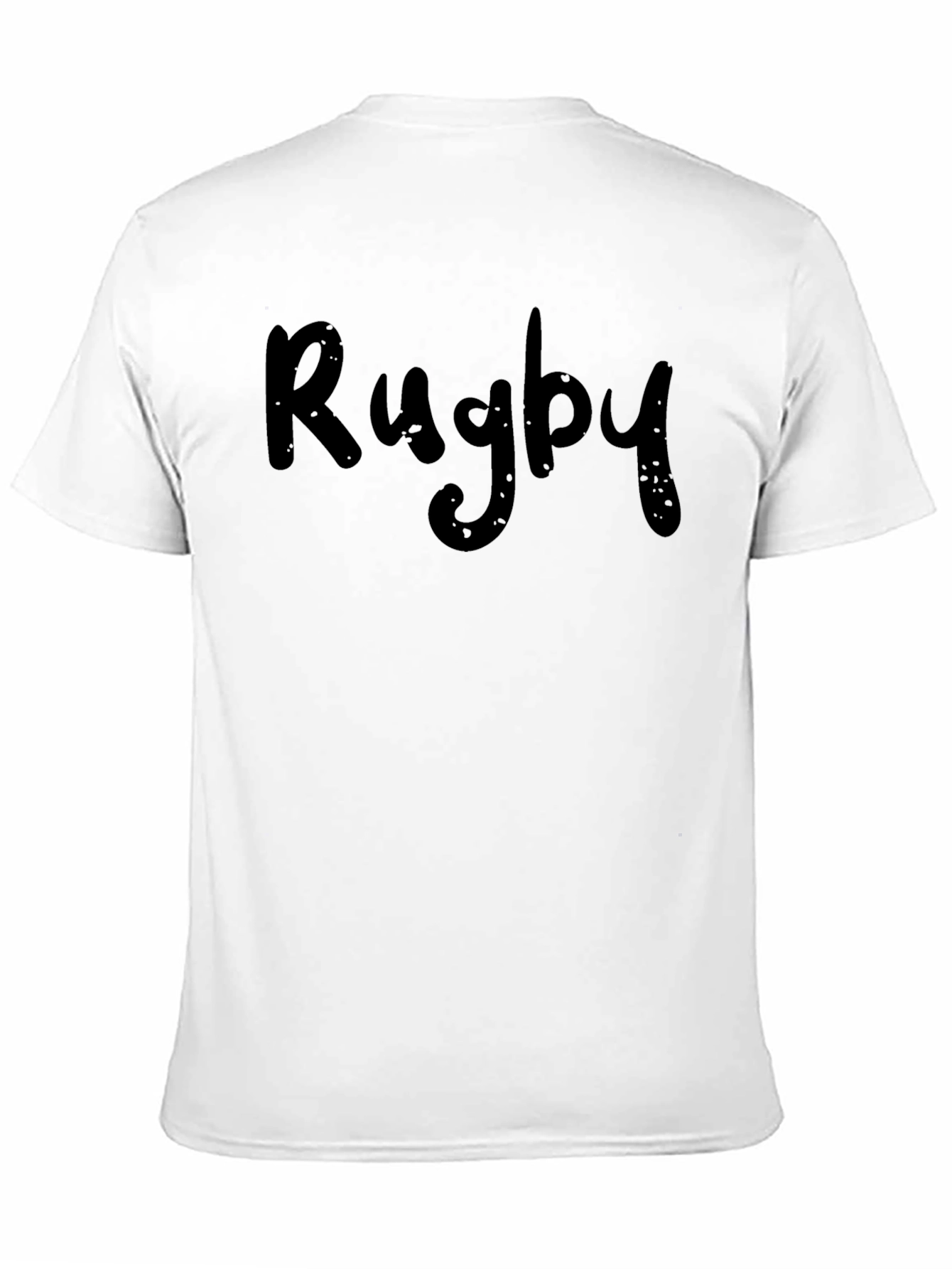Rugby Graphic Tee - Classic Black T-Shirt
