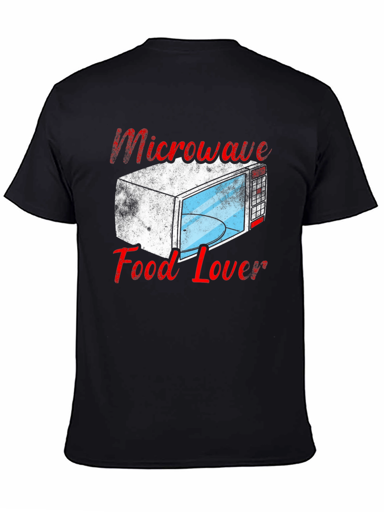 Microwave Food Lover T-Shirt - Funny Cook Tee