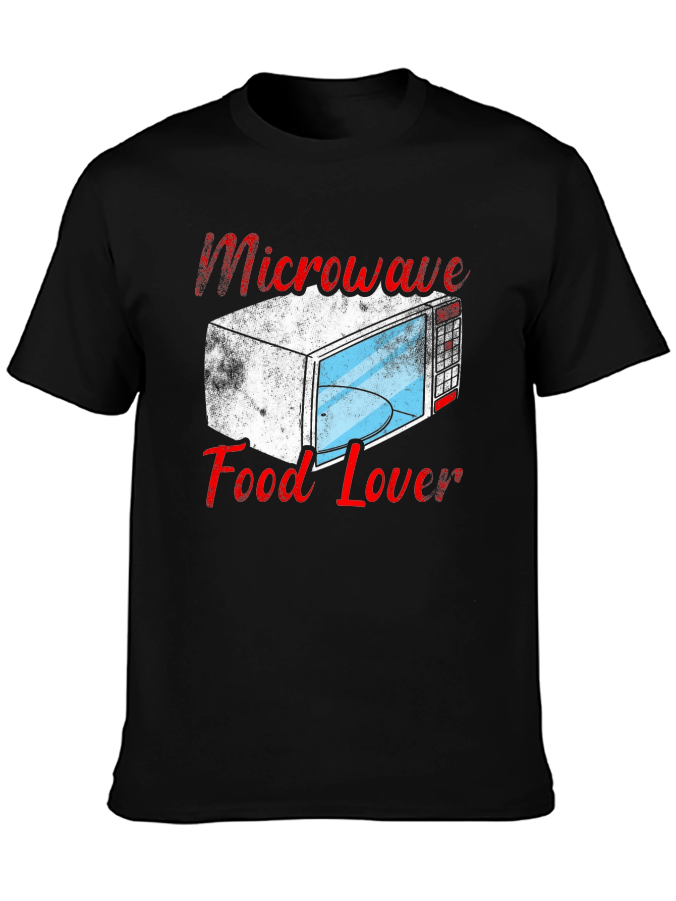Microwave Food Lover T-Shirt - Funny Cook Tee