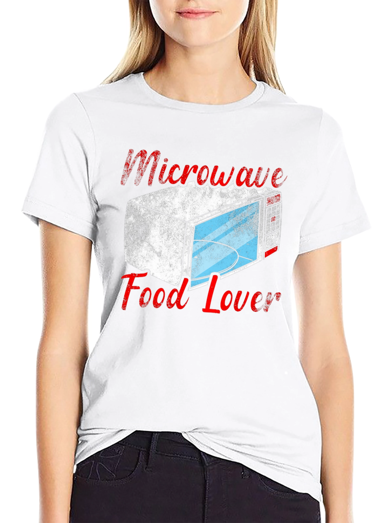 Microwave Food Lover T-Shirt - Funny Cook Tee