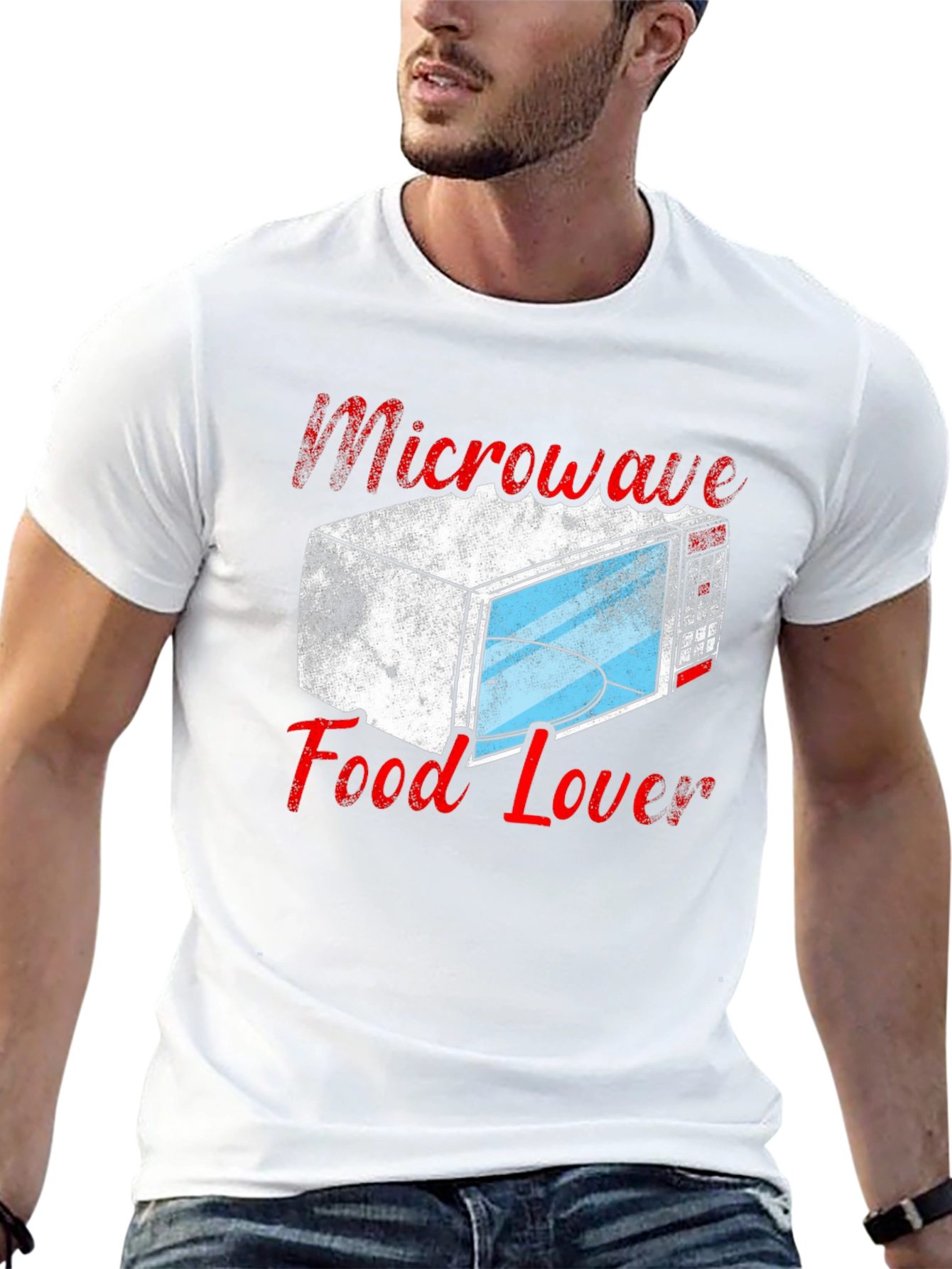 Microwave Food Lover T-Shirt - Funny Cook Tee