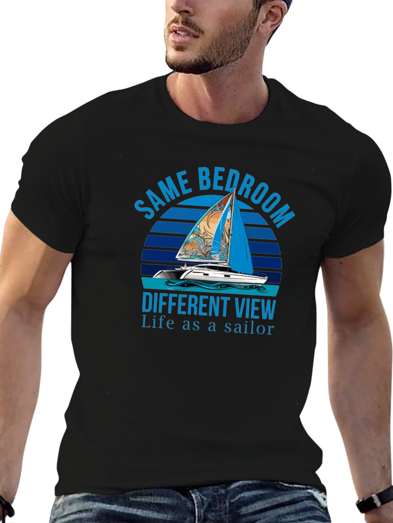 Sailor Life Graphic T-Shirt