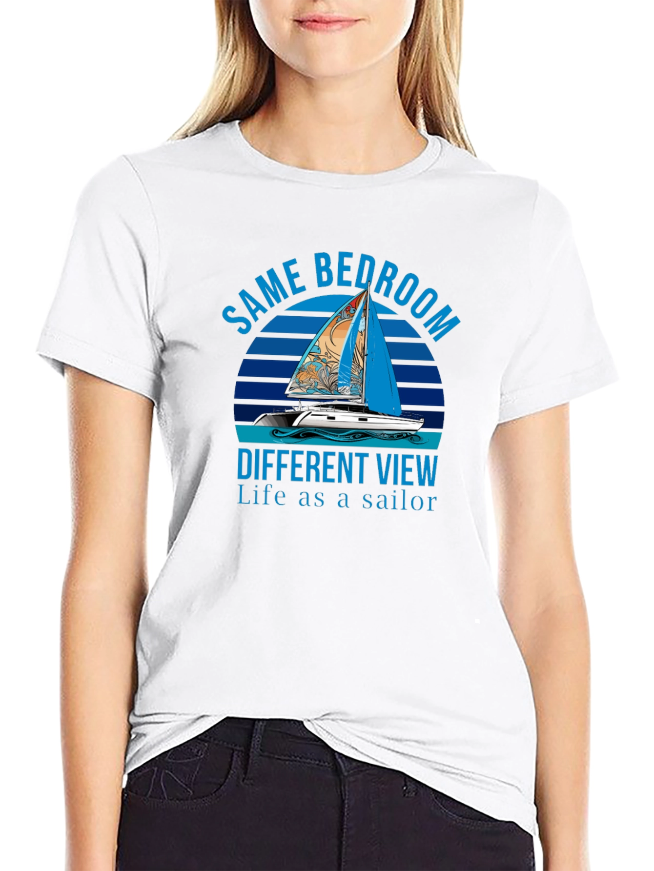 Sailor Life Graphic T-Shirt