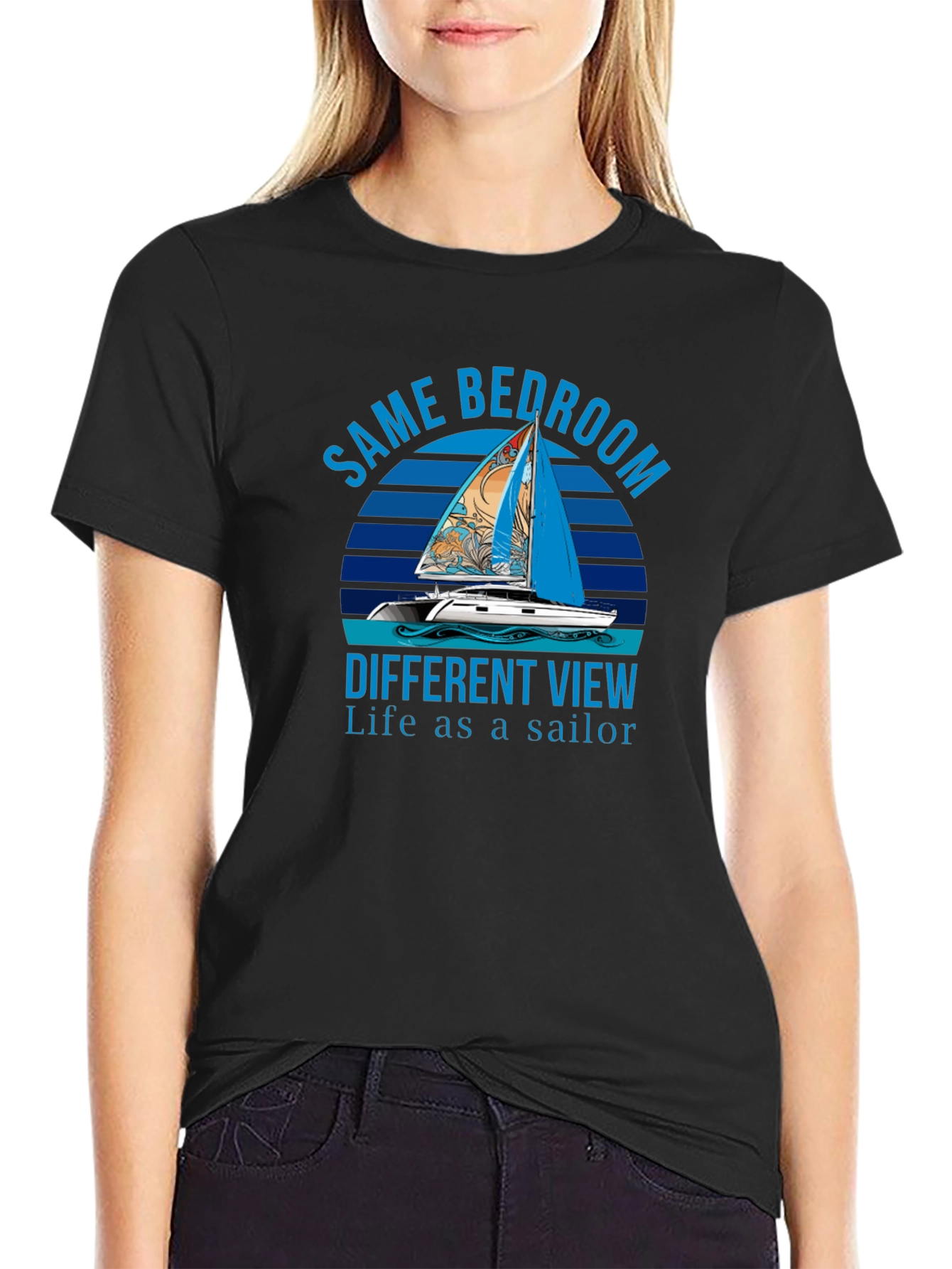 Sailor Life Graphic T-Shirt