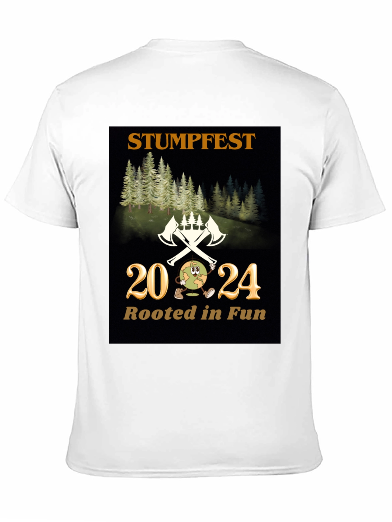Stumpfest 2024 T-Shirt - Rooted in Fun!