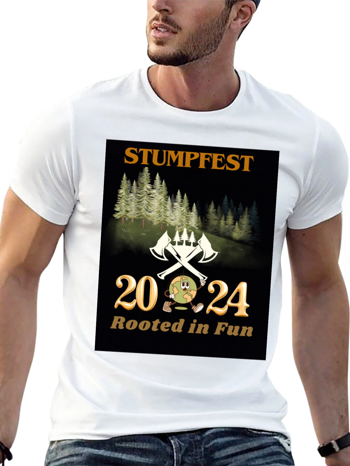 Stumpfest 2024 T-Shirt - Rooted in Fun!