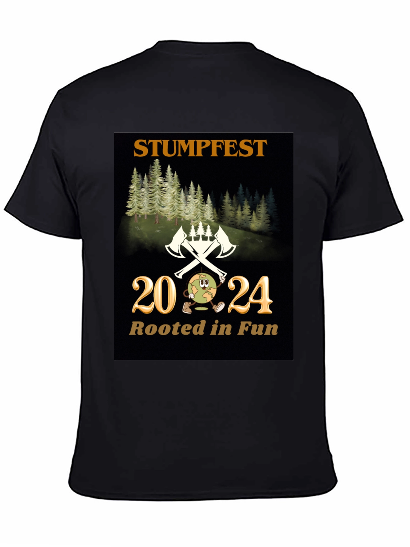 Stumpfest 2024 T-Shirt - Rooted in Fun!