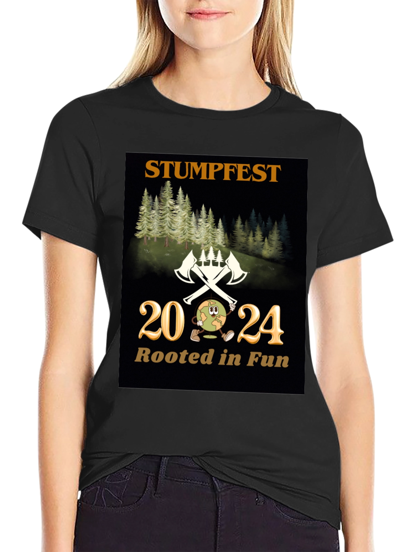Stumpfest 2024 T-Shirt - Rooted in Fun!