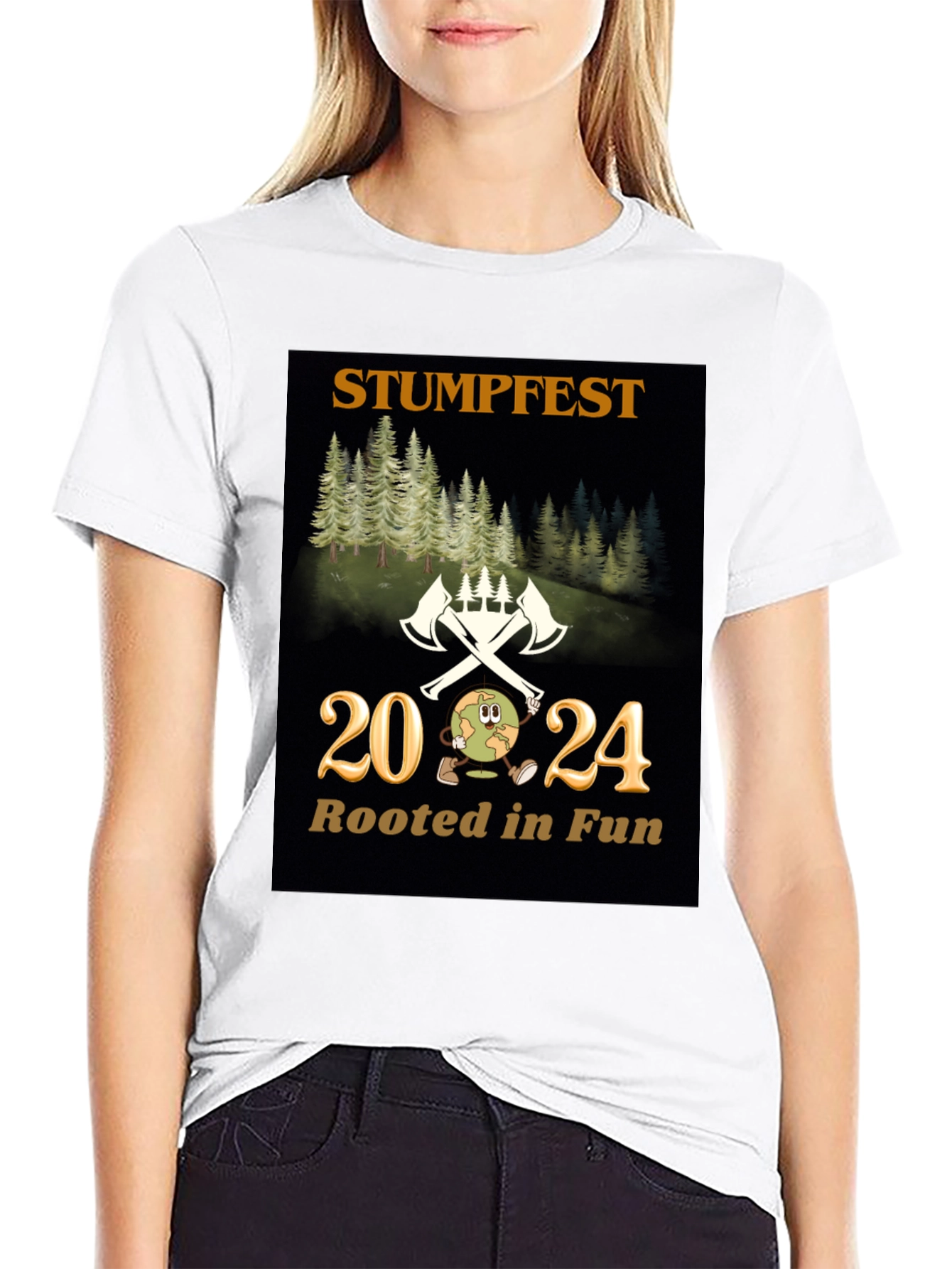 Stumpfest 2024 T-Shirt - Rooted in Fun!