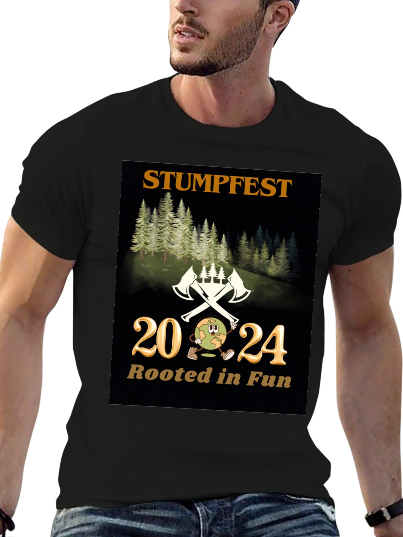 Stumpfest 2024 T-Shirt - Rooted in Fun!
