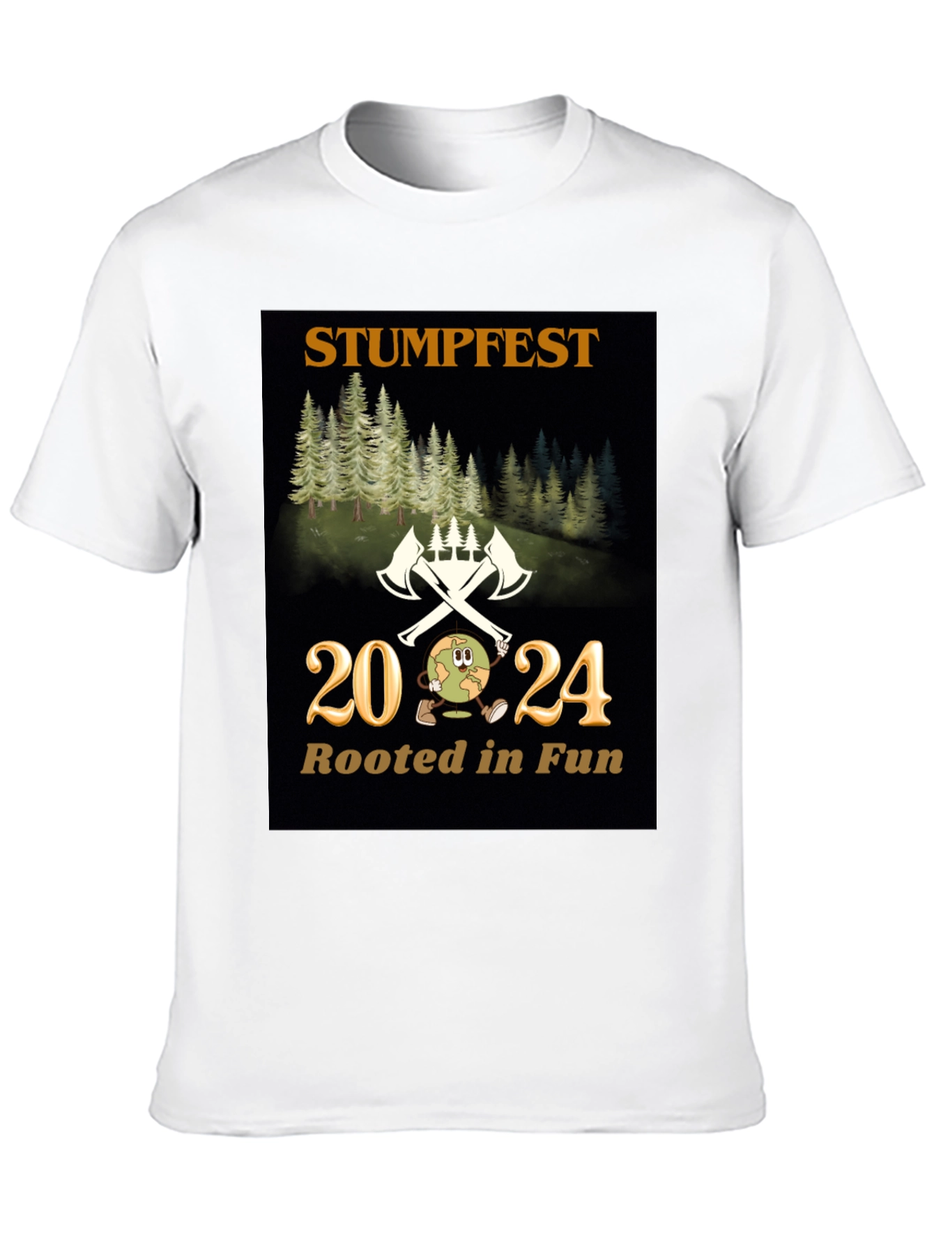 Stumpfest 2024 T-Shirt - Rooted in Fun!